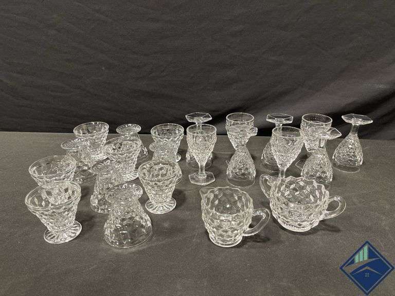 Crystal Glass Dessert Cups & Cordial Glasses