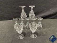 Crystal Glass Dessert Cups & Cordial Glasses