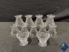 Crystal Glass Dessert Cups & Cordial Glasses
