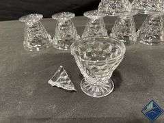 Crystal Glass Dessert Cups & Cordial Glasses