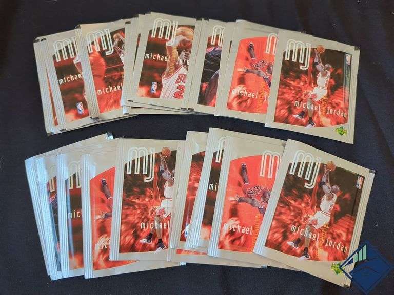 michael jordan upper deck stickers