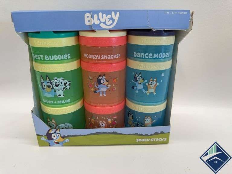 Bluey Whiskware Snack Stacks