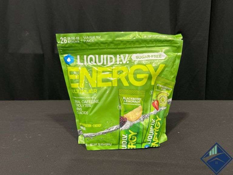 Liquid IV Energy Multiplier Sugar-Free Packets - Retail: $ 29.99   - *NEW*