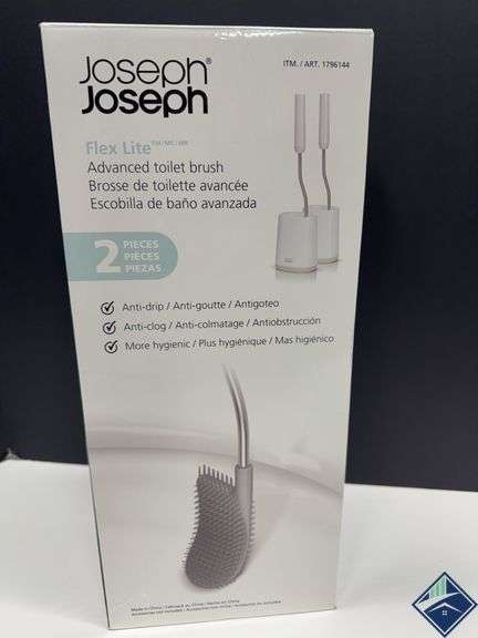 Flex Toilet Brush 2pk, Old Season - Retail: $ 19.99   - *NEW*