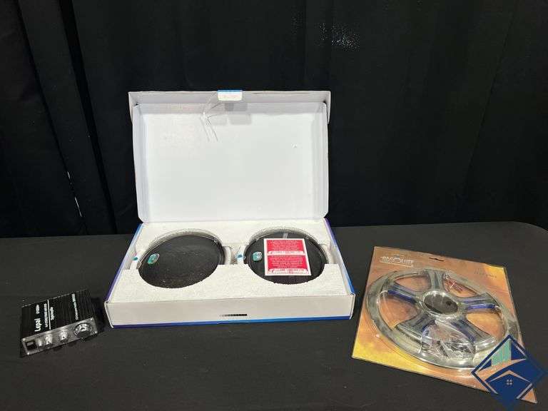 54Studio Neon Light Rings with Speaker Grills, Lepai Hi-Fi Stereo Power Amp, etc.