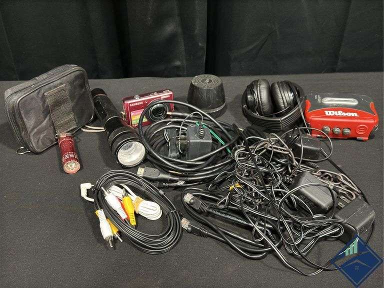 Flashlights, Electronics, etc.