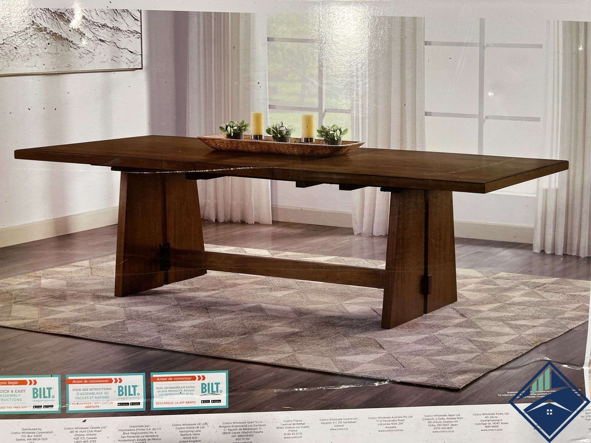 Thomasville Kayde Dining Room Table - Retail: $ $499.99 *NEW* - Estate  Details, image size:2000x1500