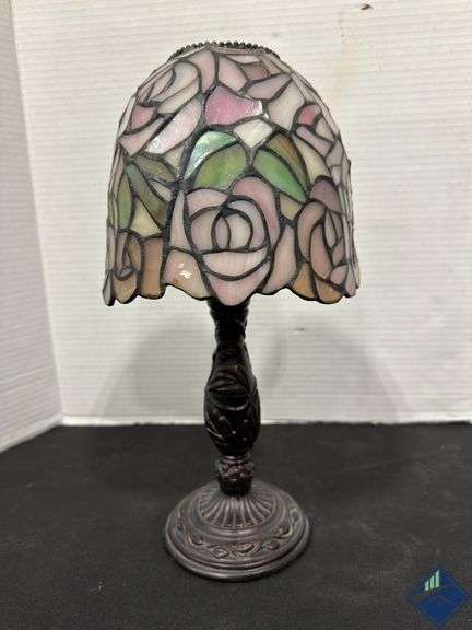 Vintage Partylite Rosewater Candle Lamp