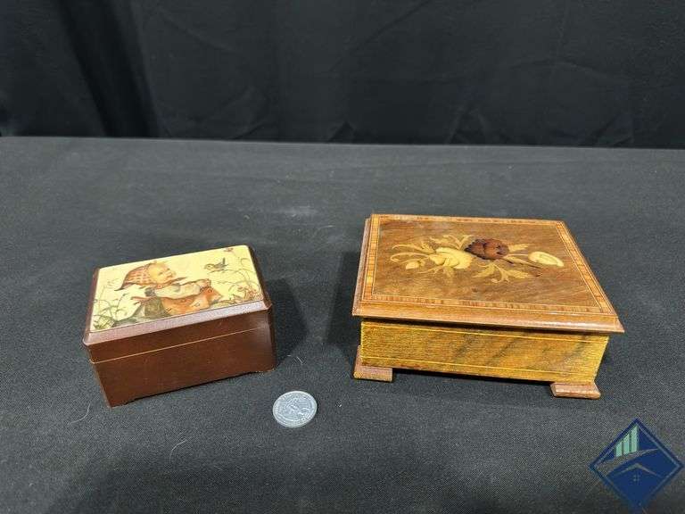 Vintage Music Boxes