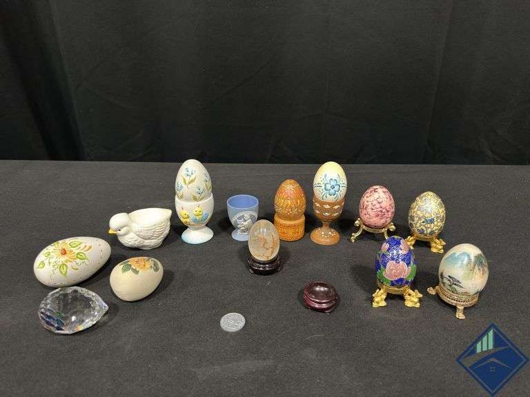 Antique Egg Decor