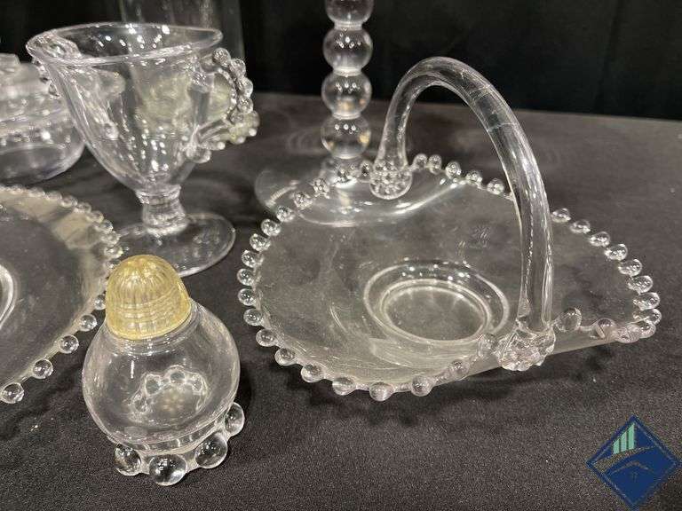 Vintage Imperial Glass Candlewick Assortment