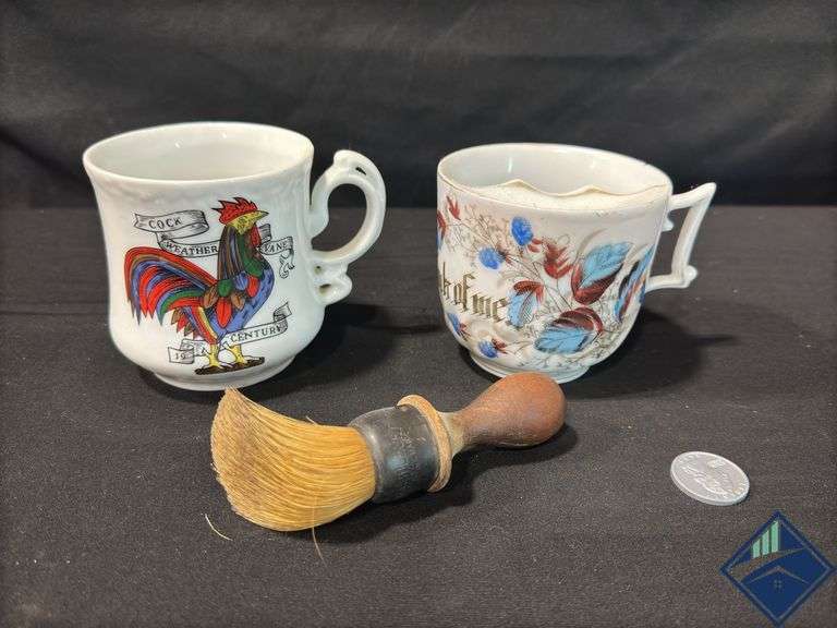 Vintage Shaving Mugs