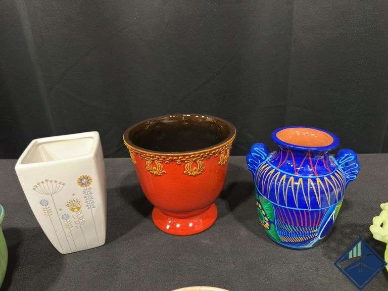 Ceramic Flower Pots & Garden Fairy