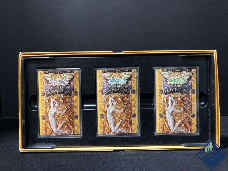 Aerosmith Pandoras Box 3 Cassette Set