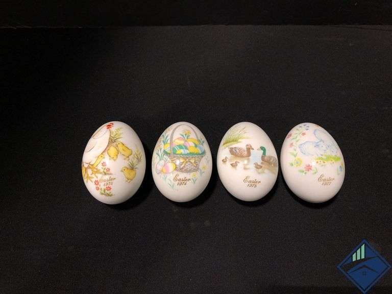 Vintage Noritake Easter Eggs ‘73, ‘74, ‘75, ‘77