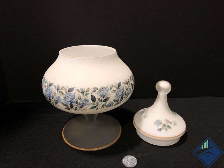 Vintage Norleans Glass Vase Set