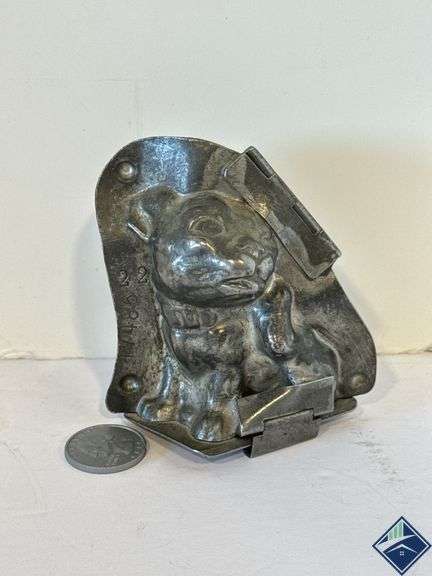 Antique Dog Candy Mold #17486