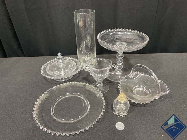Vintage Imperial Glass Candlewick Assortment