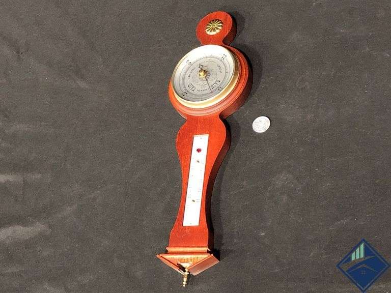 Vintage Swift & Anderson Banjo Barometer