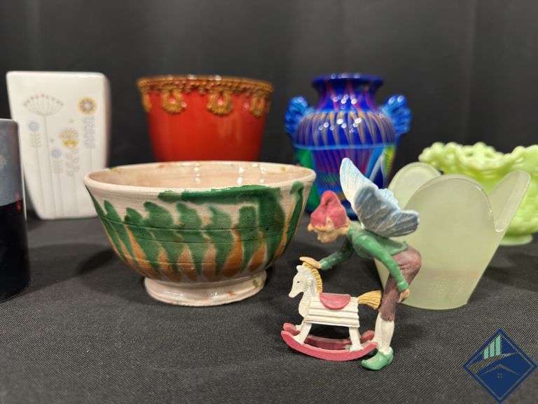 Ceramic Flower Pots & Garden Fairy