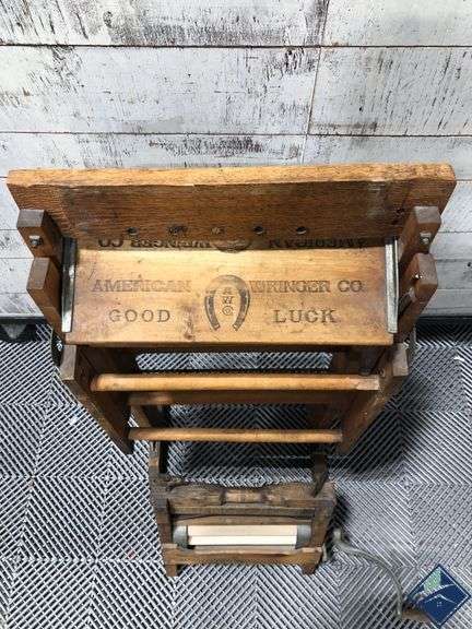 Antique Bench Wringer by American Wringer Co.