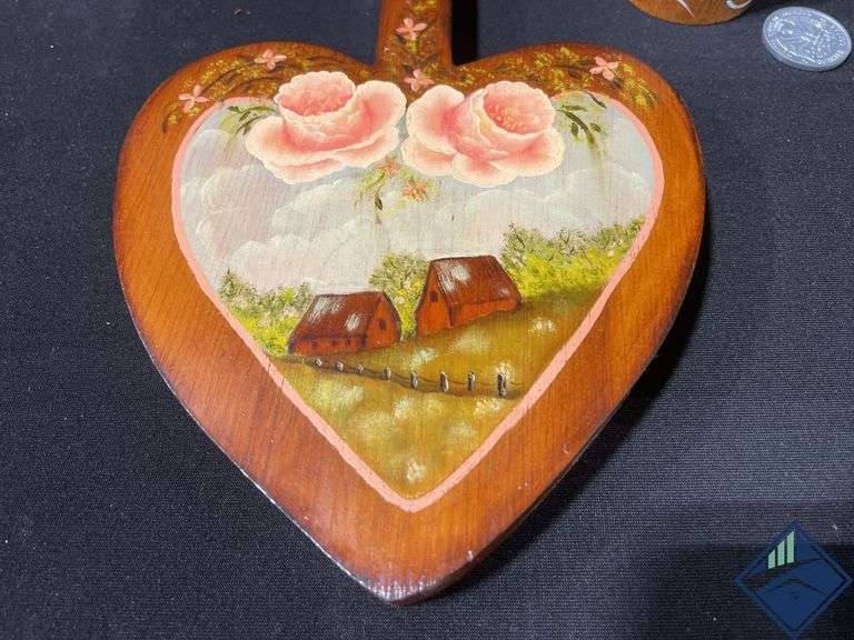Wooden Rocking Doll Crib and Wooden Home Decor
