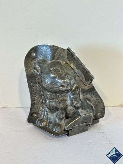 Antique Dog Candy Mold #17486