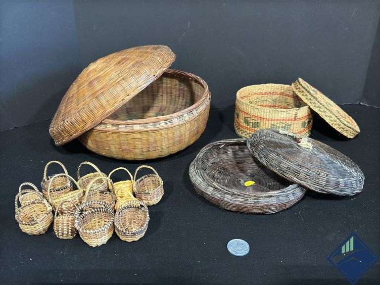 Vintage Woven Baskets