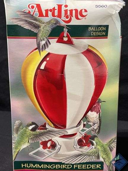 Vintage Artline Hummingbird Feeder