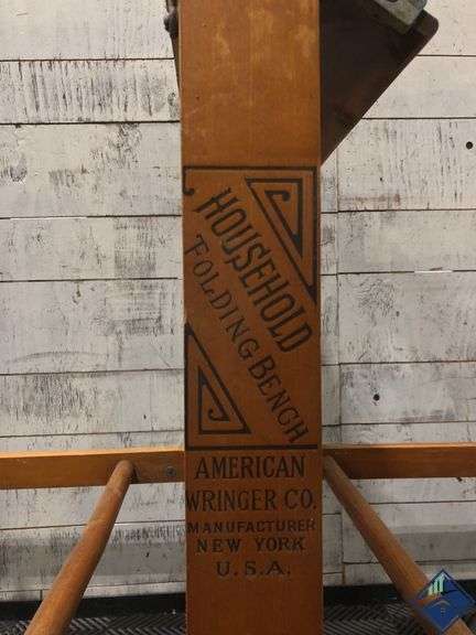 Antique Bench Wringer by American Wringer Co.