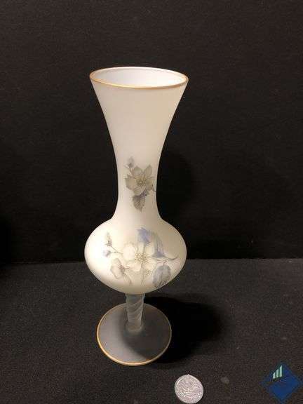 Vintage Norleans Glass Vase Set