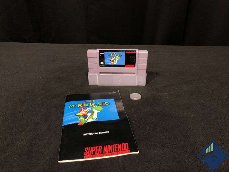 Super NES Super Mario World Cartridge