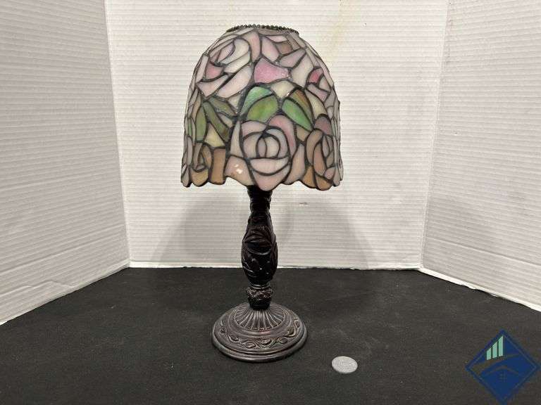 Vintage Partylite Rosewater Candle Lamp