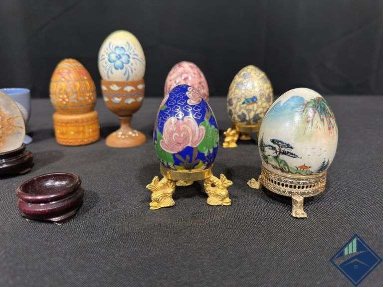Antique Egg Decor