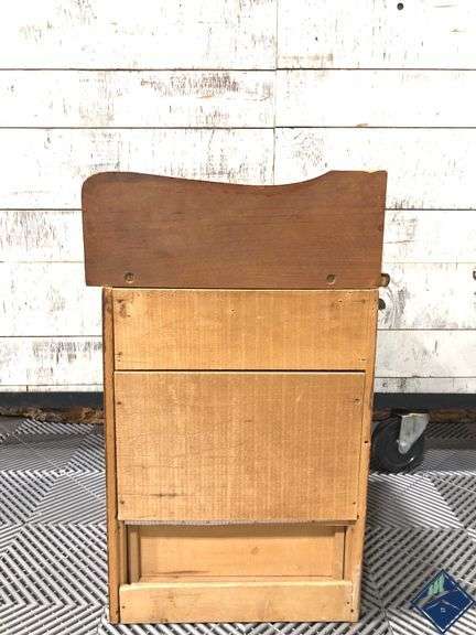 Vintage Wooden Box Cabinet