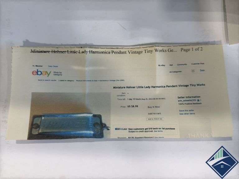 Vintage Honer Tiny Harmonica