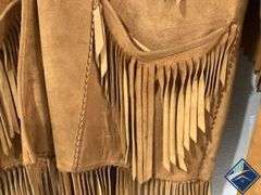 Vintage Western Suede Fringe Jacket