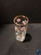 Vintage Hand Painted Tall Tumblers