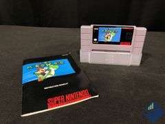 Super NES Super Mario World Cartridge