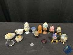 Antique Egg Decor