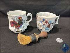 Vintage Shaving Mugs