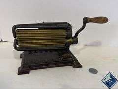 Antique Eagle Cast Fluting Clothing Crimper