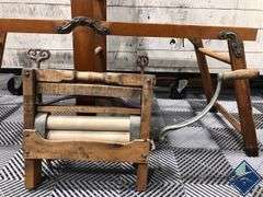 Antique Bench Wringer by American Wringer Co.