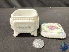 Vintage Westmoreland Milk Glass Set