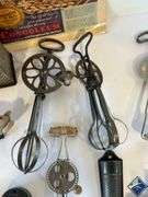 Assorted Vintage Kitchen Gadgets & Mouse Traps