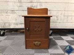 Vintage Wooden Box Cabinet