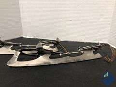 Vintage Steel Ice Skating Shoe Attachments