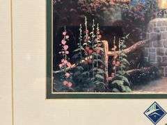 “Hollyhock House” By Thomas Kinkade