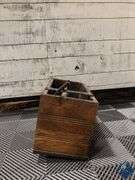 Antique Oak Toilet Tank