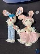 Vintage Yarn Bunnies